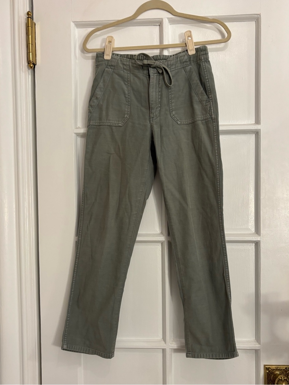 J. Crew Tie Waist Camp Pants